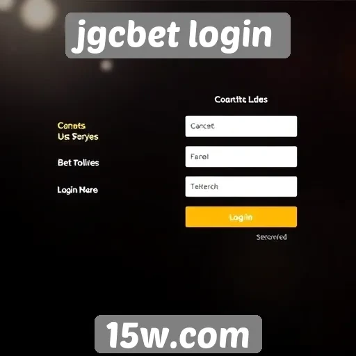 Acesso fácil ao site jgcbet login